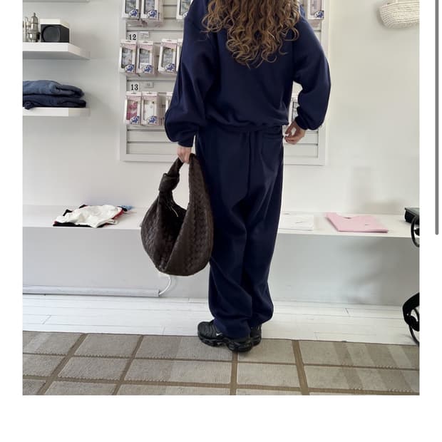 Navy Basic Sweat *pants