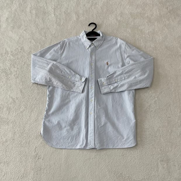 XL 폴로 클래식핏 옥스포드 스트라이프 셔츠