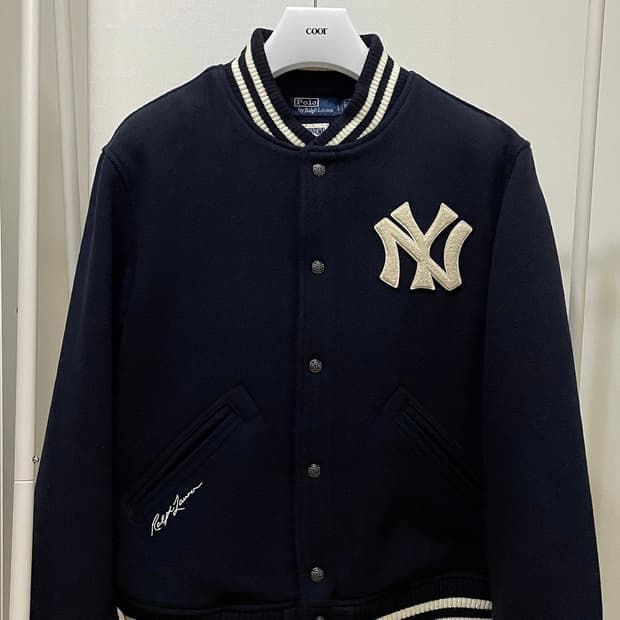 폴로랄프로렌 양키스 울 바시티