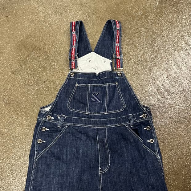 00s 칼카니 컨버터블 데님 오버롤 (XL)