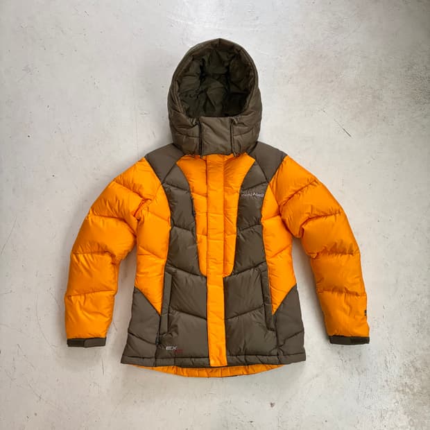 몽벨 윈드스토퍼 빈티지 다운패딩 S