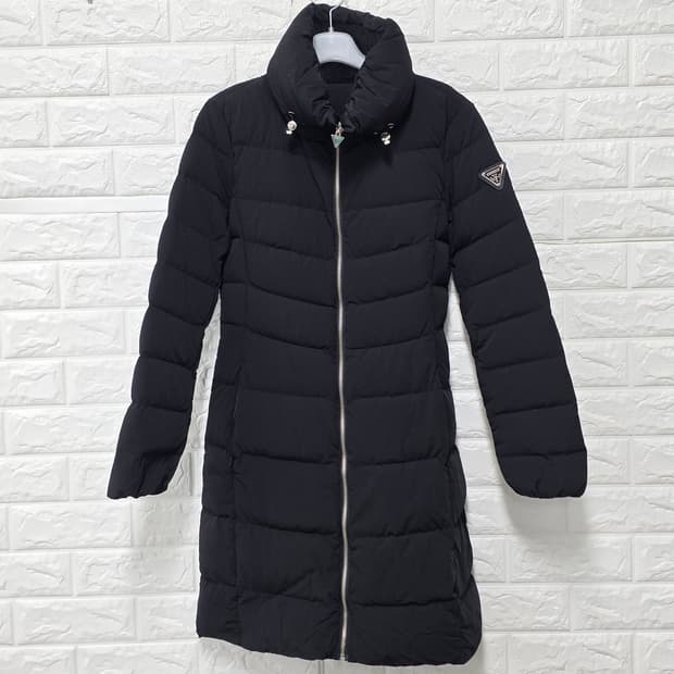 택포_ 게스 여성 롱패딩 S 블랙 구스다운 S