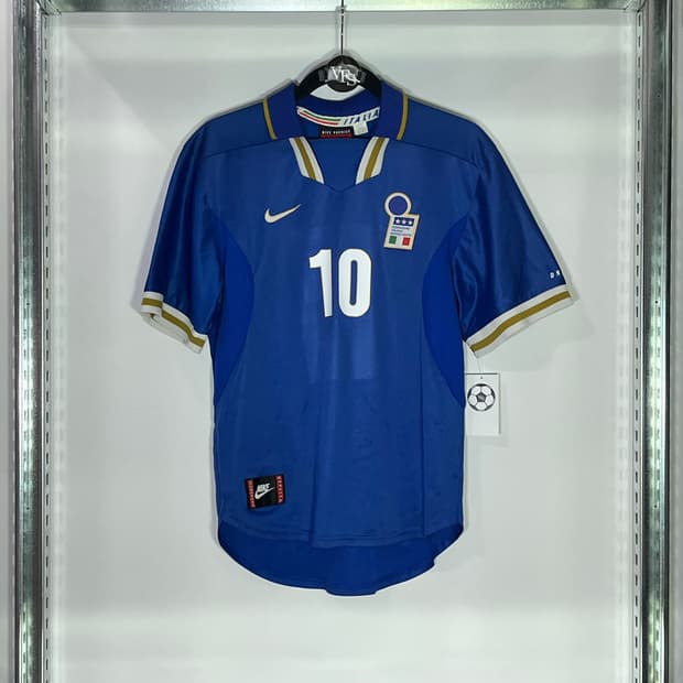 나이키 96-97 이탈리아 홈 로베르토 바조