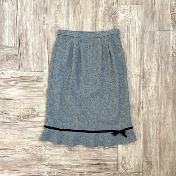 japan vtg 울 스커트