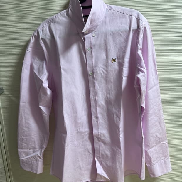 Maison Kitsune 남성 핑크 셔츠