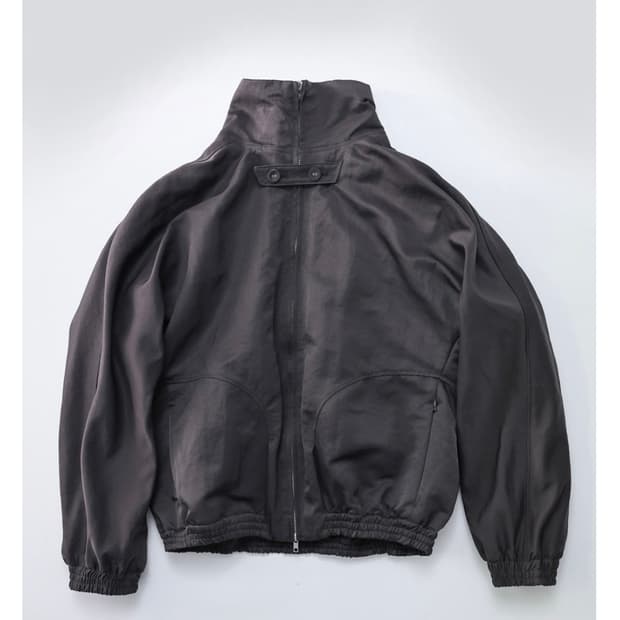 Wingbone pintuck bomber jacket S