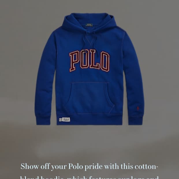 정품 가슴62) 폴로후드티 