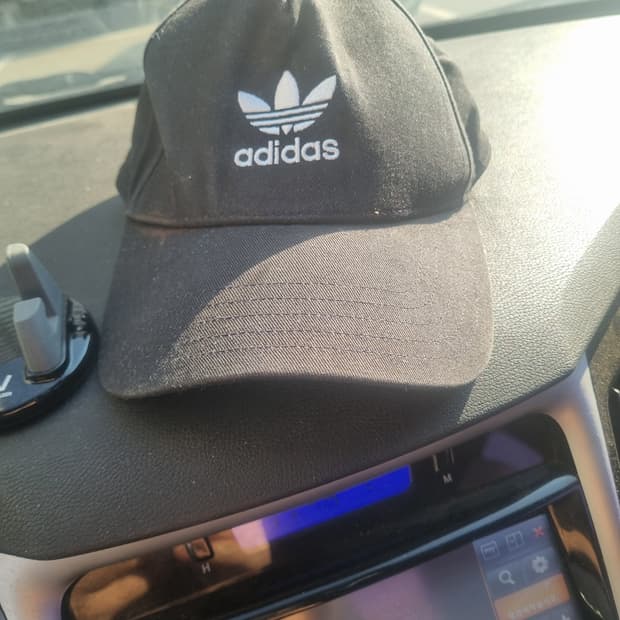 아디다스 오리지널 블랙 볼캡모자