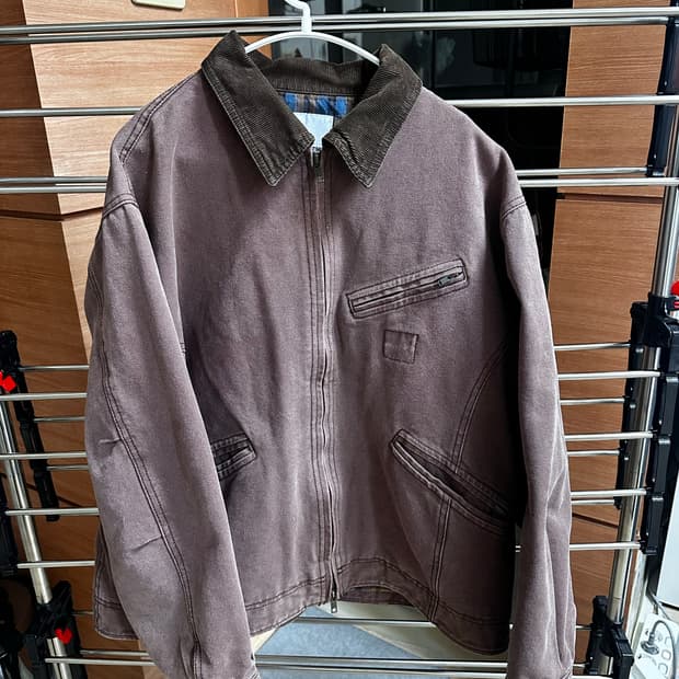 에스피오나지 24FW 워크자켓 버건디