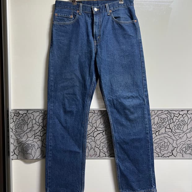 리바이스505 레귤러핏 데님팬츠