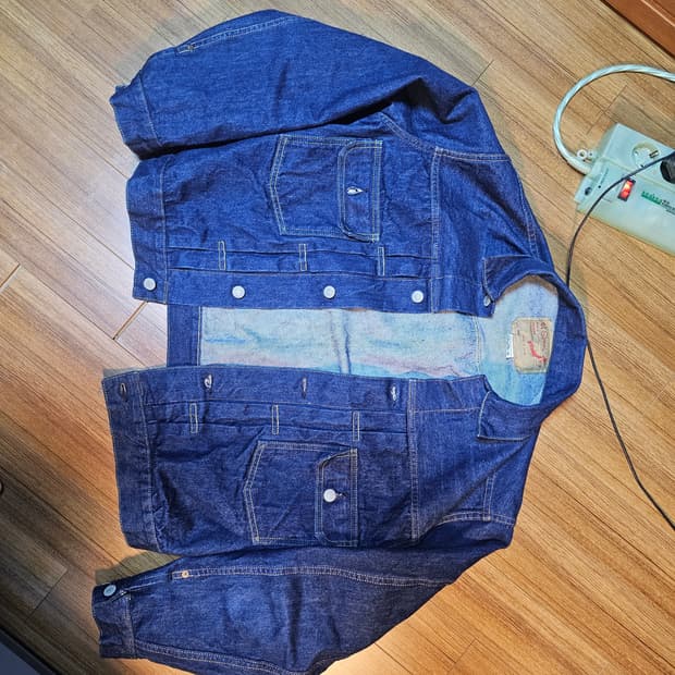 Orslow 원워시 type 2 데님 자켓 2사이즈