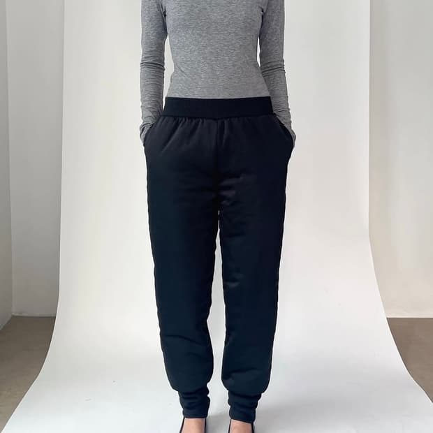 Amabe padded jogger pants