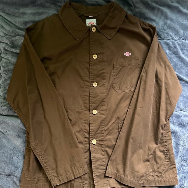 단톤 워크 자켓 브라운