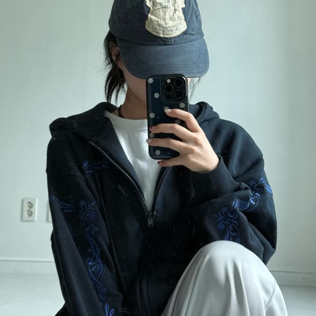 폴로진스 네이비 올드캡