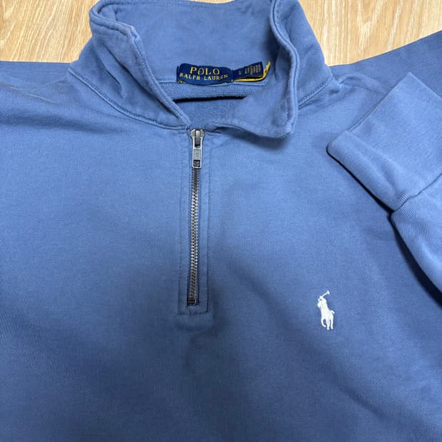 폴로 스웻 집업