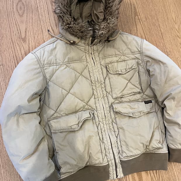 빈티지 폴로 랄프로렌 다운점퍼