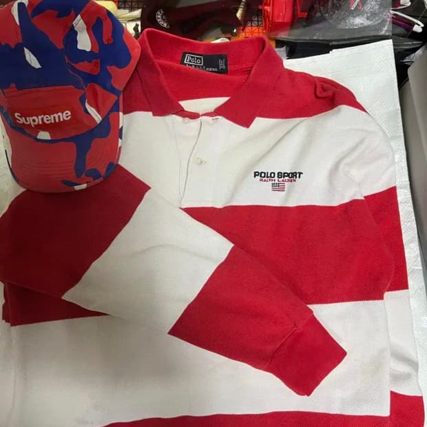 폴로스포츠 럭비 L