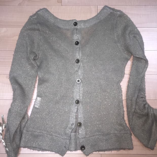 빈티지 디테일니트가디건