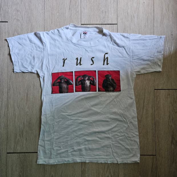 90s rush counterparts tour t shirt