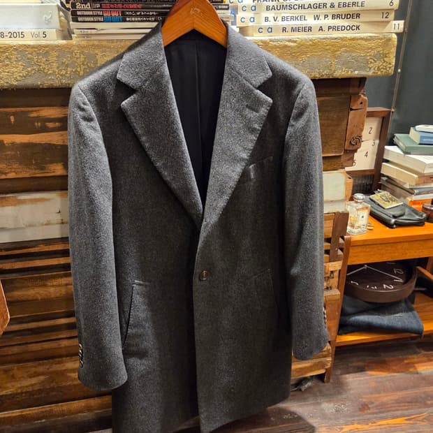 수트서플라이 캐시미어코트