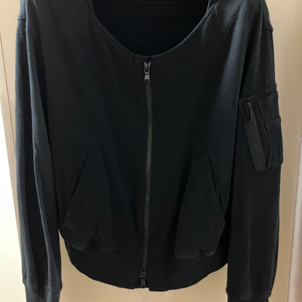 y’s low neck jacket