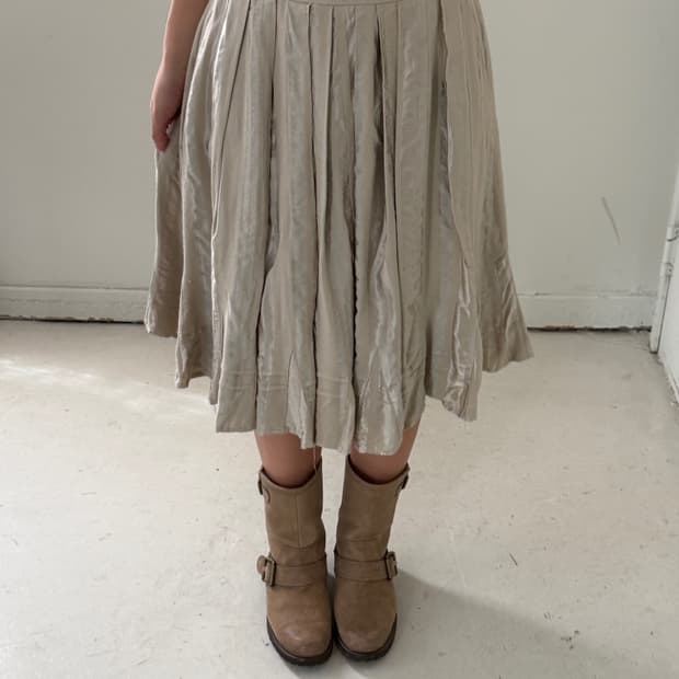 일본빈티지 페어리 미디스커트