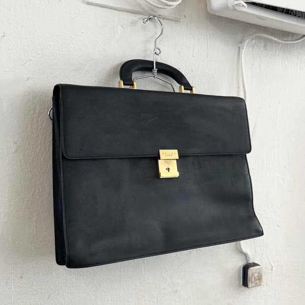 셀린느 아카이브 레더 브리프 케이스