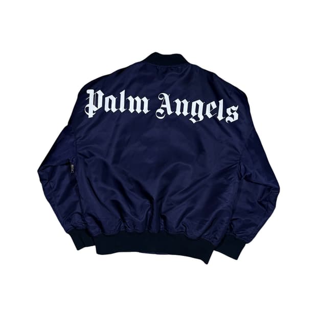 Palm Angels 팜앤젤스 멀티컬러 백로고 항공점퍼