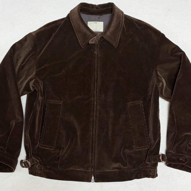 (1회착) 포터리 코듀로이 스윙탑 브라운 3 포터리 코듀로이 스윙탑 3