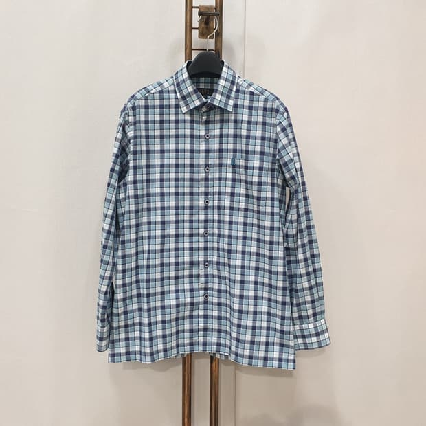 닥스 DAKS 남성 체크 남방 셔츠 95