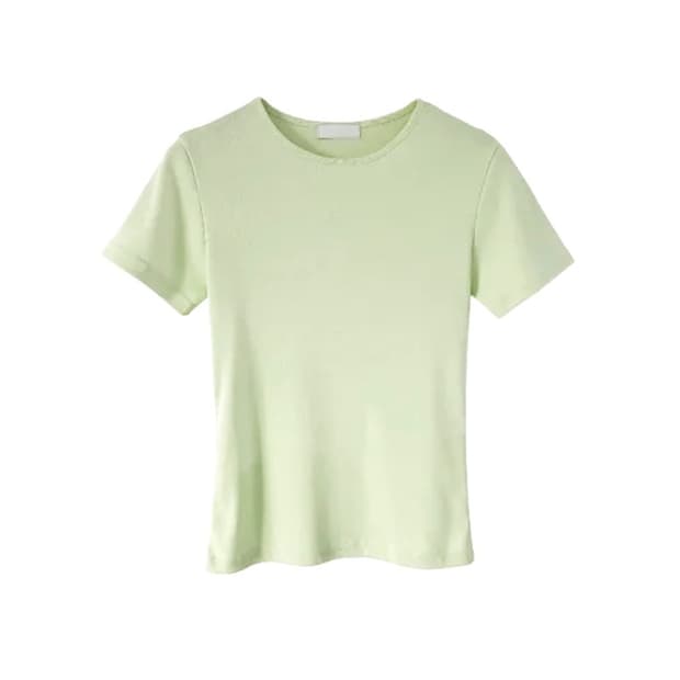 라운드넥 베이직 반팔티