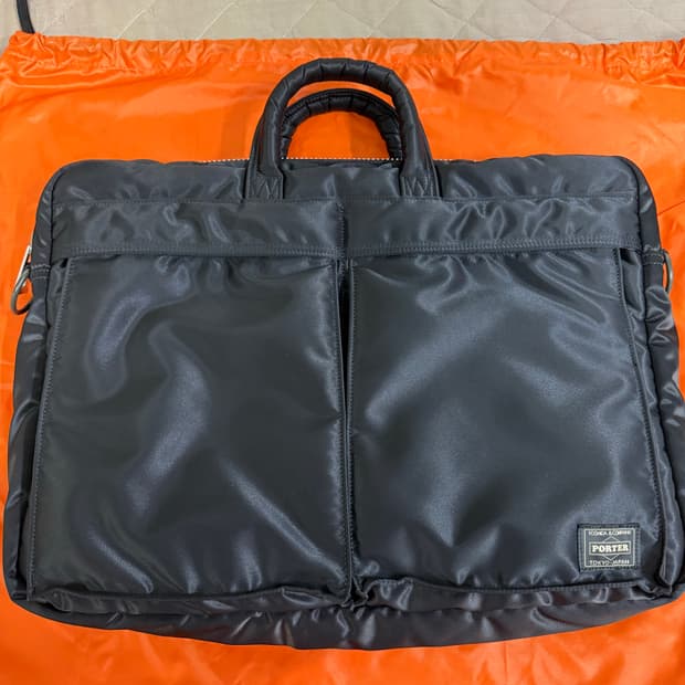 포터 탱커 2way 브리프케이스 (올뉴탱커 투웨이 도큐먼트백)