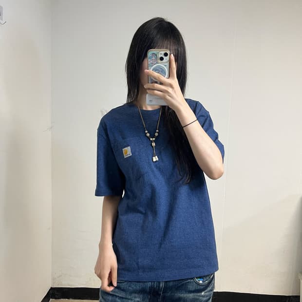 Carhartt Blue Pocket T-Shirt