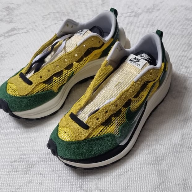 나이키 사카이 베이퍼와플 노초 골지 그린 295