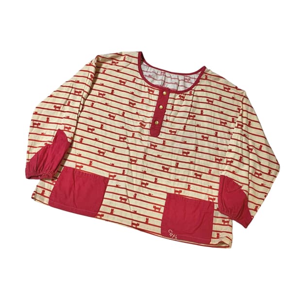 일본 빈티지 고양이 티셔츠