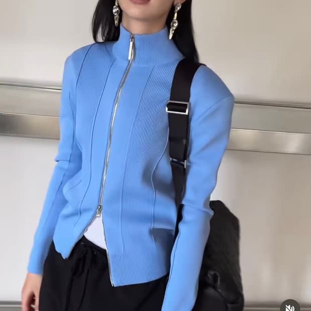 드래곤블루스 투웨이 집업 가디건