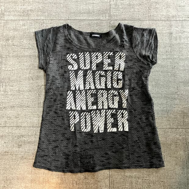 일본빈티지 Jebalance 핀터깔y2k 락펑크 반팔티셔츠