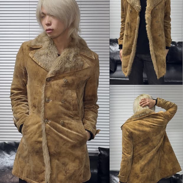 {Tornado Mart} 00s Faux Shearling Double