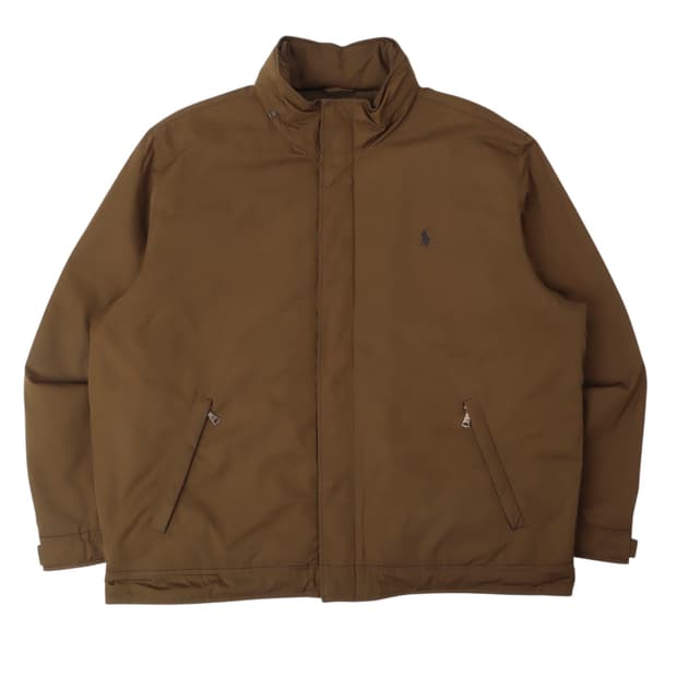 폴로 랄프로렌 카키 페리 폴리쉘 점퍼 자켓