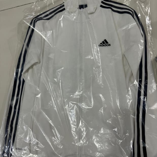 아디다스 흰색 져지 M