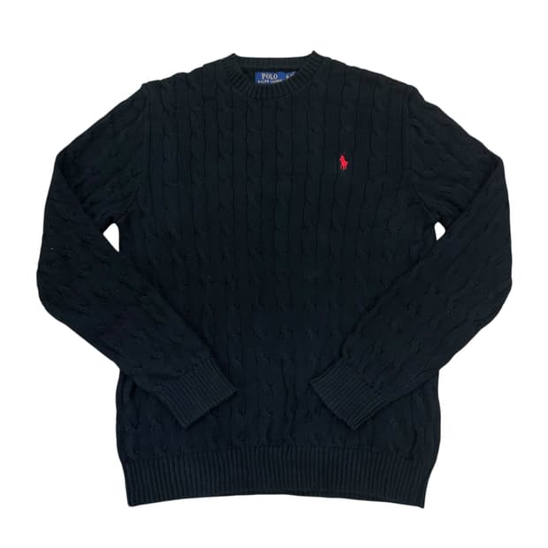 폴로랄프로렌 여성 케이블 니트