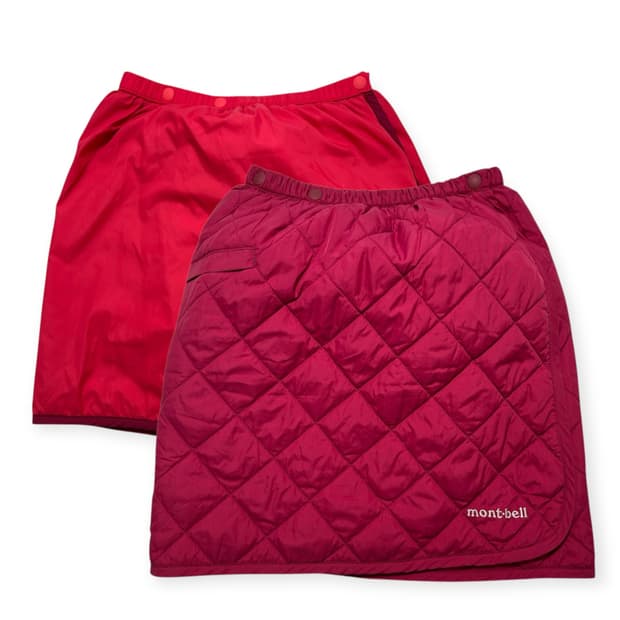 몽벨 키즈 리버시블 패딩 랩스커트(f95-125)