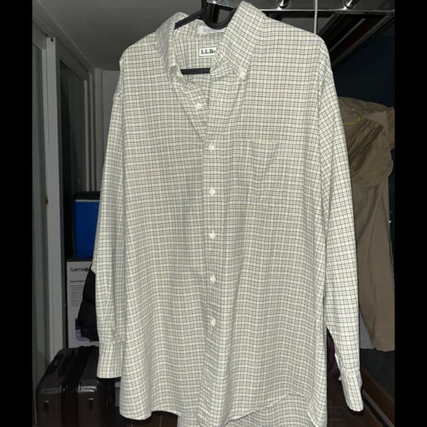 엘엘빈 체크셔츠