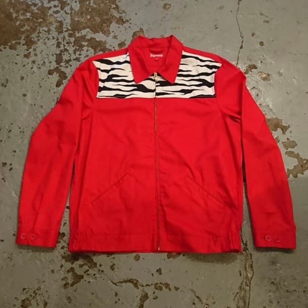 Supreme Garage Jacket (Red)**