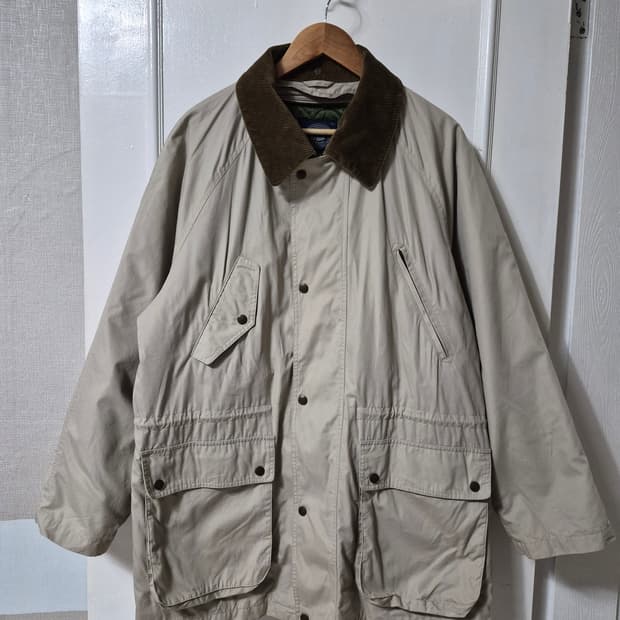 (L) j.press 제이프레스 코듀로이 카라 헌팅자켓