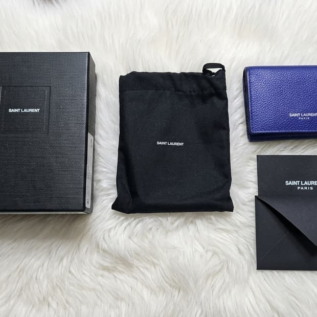 (점품)생로랑 미니 지갑 풀박스