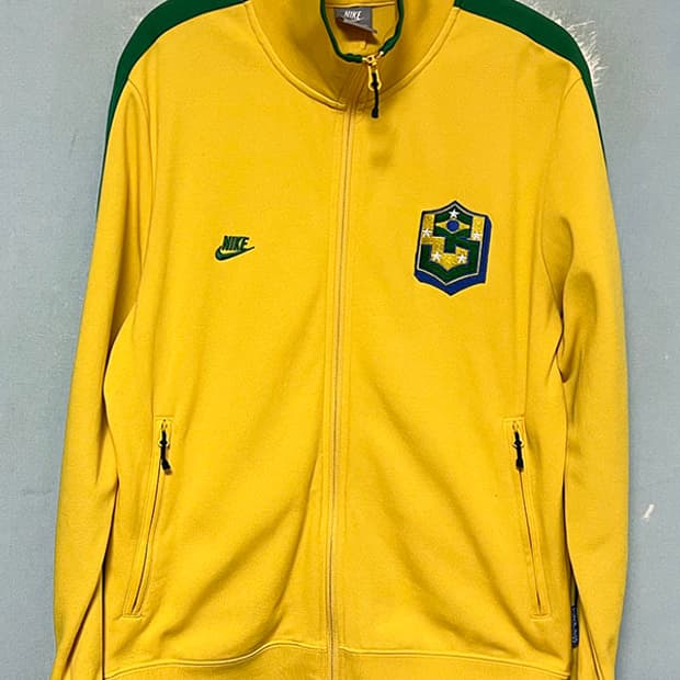 NIkE 나이키 남자 브라질 트랙탑 축구 춘추 캐주얼 95-100