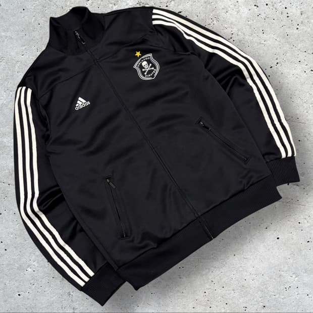 [100] 07s 아디다스 올랜도 파이러츠 트랙탑 져지 블랙 C779