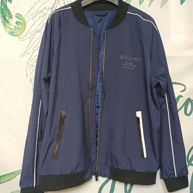 디스커버리 빈티지 바람막이 간절기 자켓 105