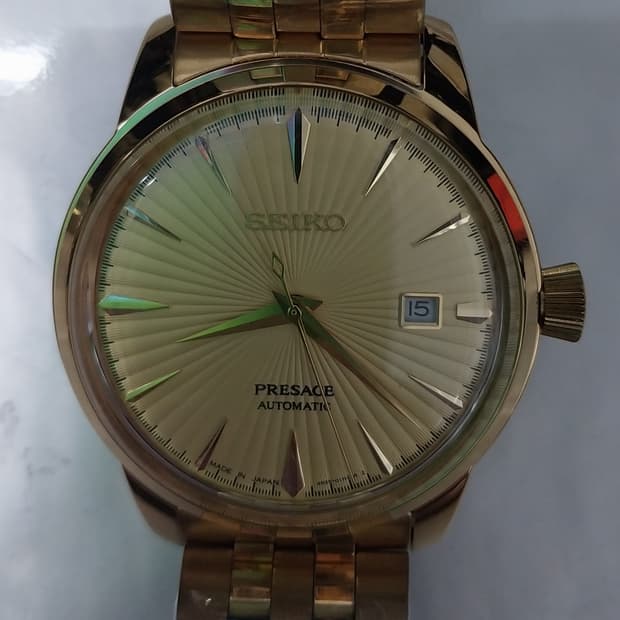 (새상품) 세이코 Presage 칵테일 금장 쥬빌레